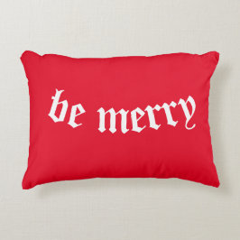 Almofada Decorativa Travesseiro de sotaque de Natal bonito vermelho "s