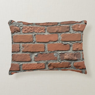 Almofada Decorativa travesseiro de tijolo engraçado