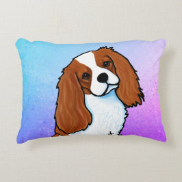 Almofada Decorativa Travesseiro decorativo Blenheim Cavalier Spaniel