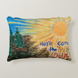 Almofada Decorativa Travesseiro decorativo com a Arte Original por Jan