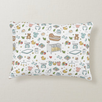 Almofada Decorativa Travesseiro Decorativo de Berçário Urso Teddy Pato