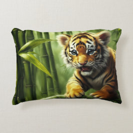 Almofada Decorativa Travesseiro decorativo do Cub do Tigre