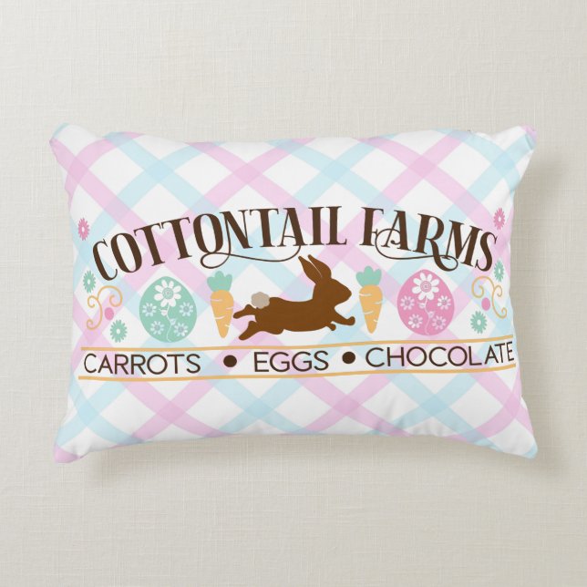 Almofada Decorativa Travesseiro decorativo do páscoa Home Decor (Frente)