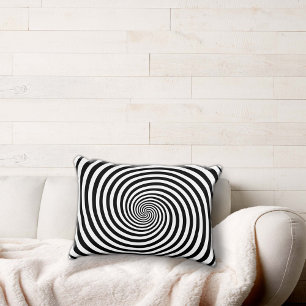 Almofada Decorativa Travesseiro decorativo espiral de hipnose