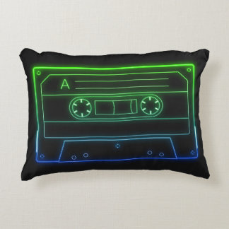 Almofada Decorativa Travesseiro Decorativo Estético Retro Fita Cassete