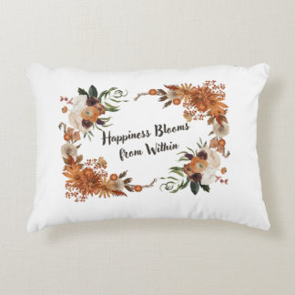 Almofada Decorativa Travesseiro Decorativo Floral Happiness Blooms Fro