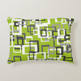 Almofada Decorativa Travesseiro decorativo geométrico preto do branco