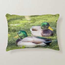 Almofada Decorativa Travesseiro decorativo Mallard Ducks