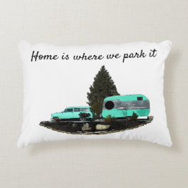 Almofada Decorativa Travesseiro decorativo Nomad do Retro Camping Car