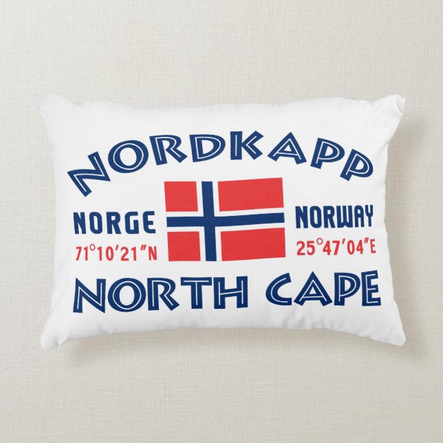 Almofada Decorativa TRAVESSEIRO DECORATIVO NORDKAPP Noruega (Frente)