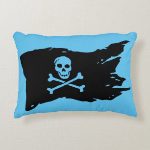 ALMOFADA DECORATIVA TRAVESSEIRO DECORATIVO PIRATE FLAG