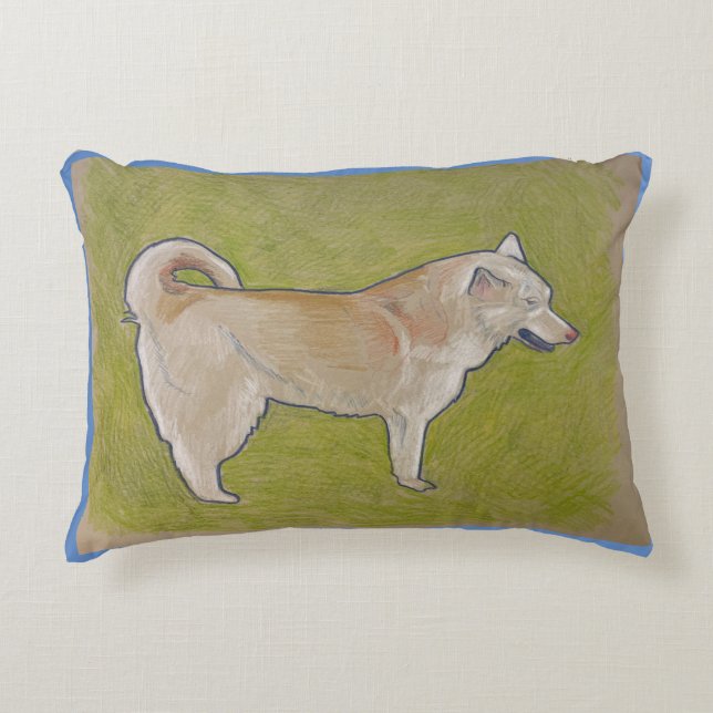 Almofada Decorativa Travesseiro decorativo Siberian Husky (Frente)