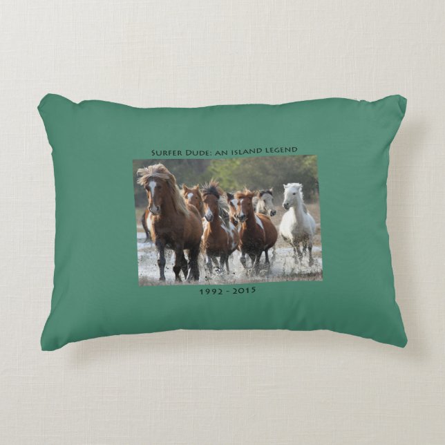 Almofada Decorativa Travesseiro do acento da banda do surfista (Frente)