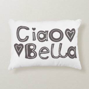 Almofada Decorativa Travesseiro do acento do Ciao Bella