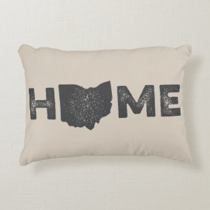 Almofada Decorativa Travesseiro do amor do estado de origem de Ohio