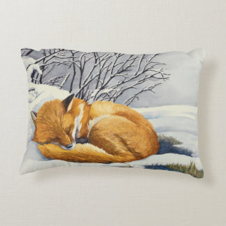 Almofada Decorativa Travesseiro do Fox do inverno do sono