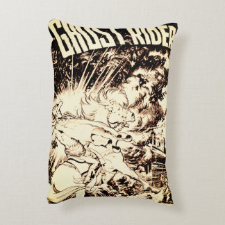 Almofada Decorativa Travesseiro do gibi do Ghost Rider dos anos 50