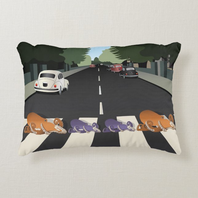 Almofada Decorativa Travesseiro do polvo (Frente)