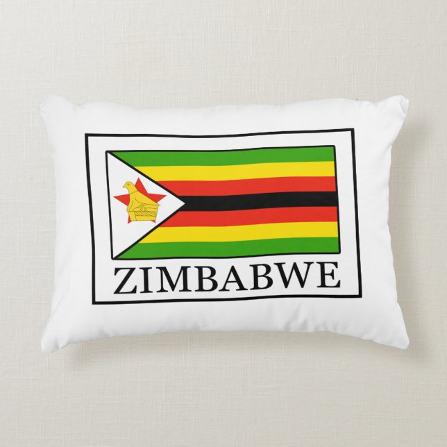 Almofada Decorativa Travesseiro do Zimbabué (Frente)
