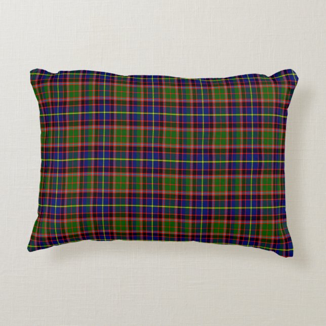 Almofada Decorativa Travesseiro escocês do Tartan de Flynn (Verso)