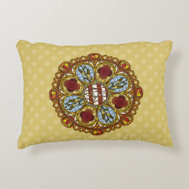 Almofada Decorativa Travesseiro Fall Nouveau Accent (Frente)