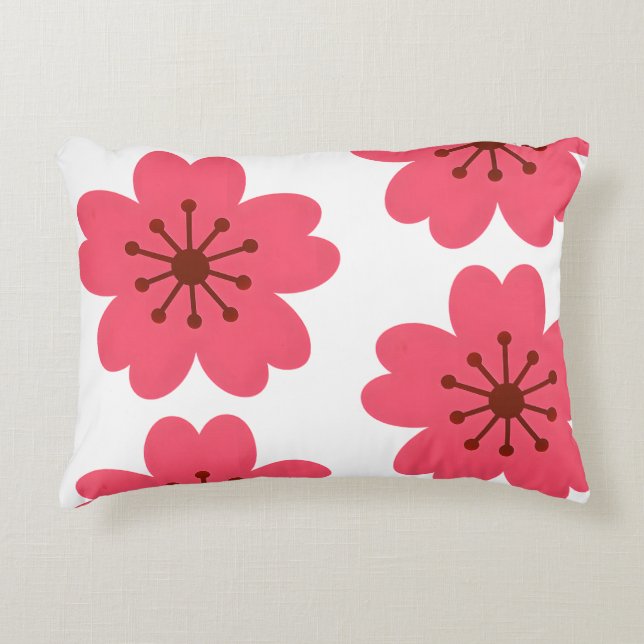 Almofada Decorativa Travesseiro floral (Frente)