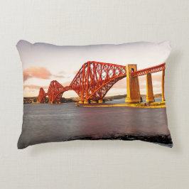 Almofada Decorativa Travesseiro Forth Bridge