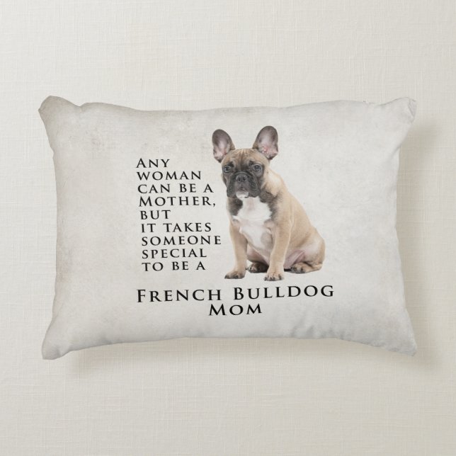 Almofada Decorativa Travesseiro Frenchie Traits (Frente)