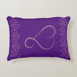 Almofada Decorativa Travesseiro Heart Momma