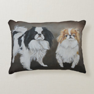 Almofada Decorativa Travesseiro Japonês de Arte Canina