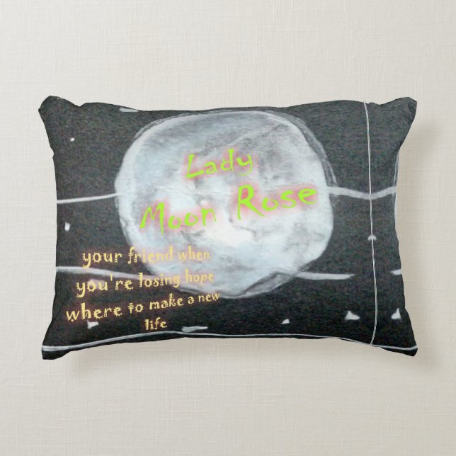Almofada Decorativa Travesseiro Lady Moonrose (Frente)