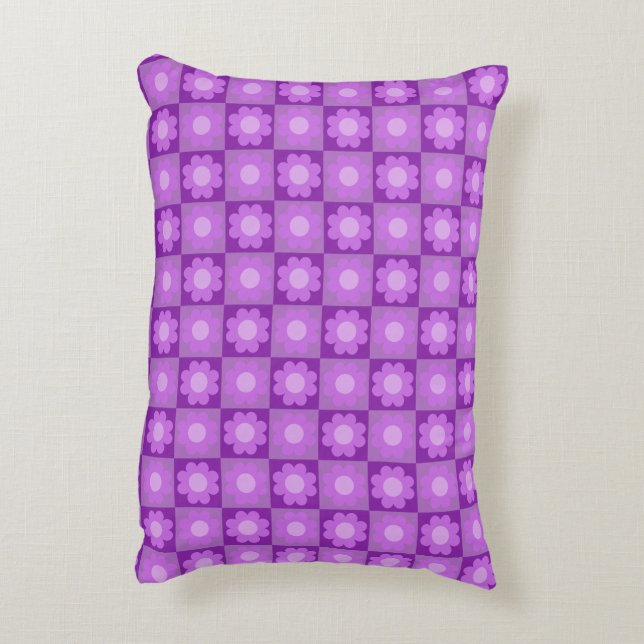 Almofada Decorativa Travesseiro Lavanda & Pufs (Verso(Vertical))