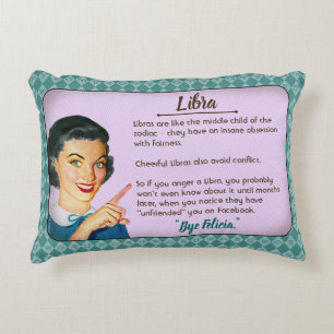 Almofada Decorativa Travesseiro Libra