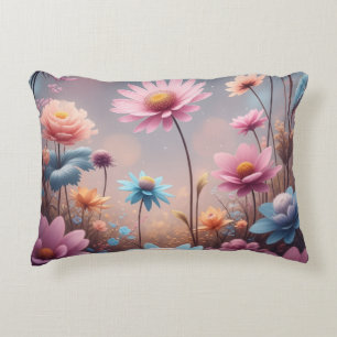 Almofada Decorativa Travesseiro lombar rosa