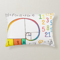 Travesseiro Matemático de Sequência Fibonacci