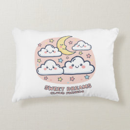 Almofada Decorativa Travesseiro Nuvem Amigos Sonhos Doces