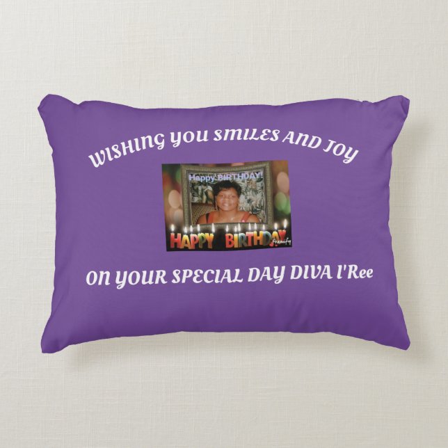 Almofada Decorativa Travesseiro personalizado (Frente)