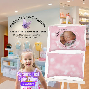 Almofada Decorativa Travesseiro Personalizado Para Menina