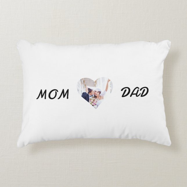 Almofada Decorativa Travesseiro Personalizado, Travesseiro de Fotograf (Frente)