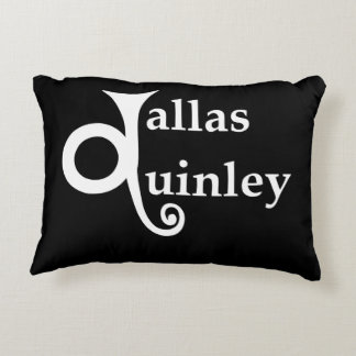 ALMOFADA DECORATIVA TRAVESSEIRO PRETO E BRANCO