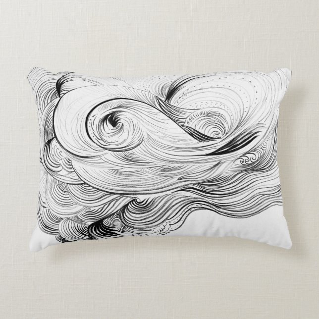 Almofada Decorativa Travesseiro projetado personalizado (Frente)