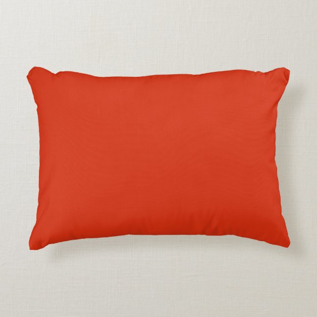 Almofada Decorativa Travesseiro Red Accent (Frente)