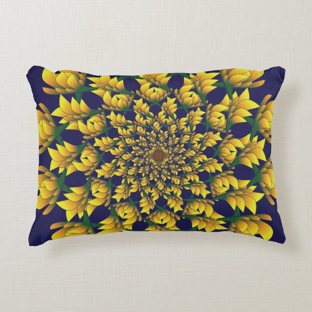 Almofada Decorativa Travesseiro Redondo (Frente)