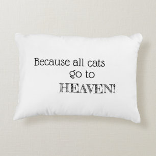 Almofada Decorativa Travesseiro Regular - Palavras Gatos