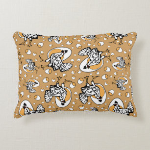 Almofada Decorativa Travesseiro retro das galinhas