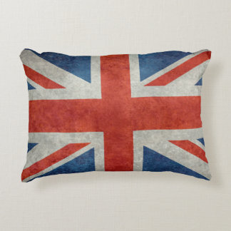 Almofada Decorativa Travesseiro retro do acento da bandeira britânica