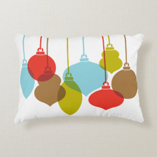 Almofada Decorativa Travesseiro retro do acento do Natal dos ornamento