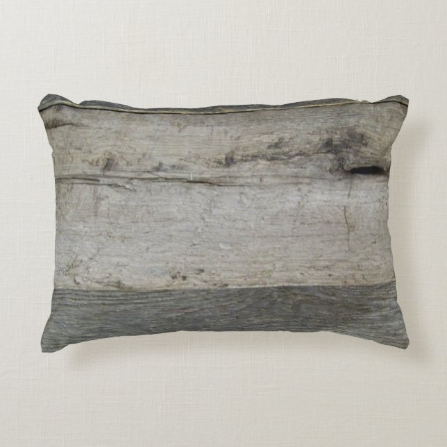 Almofada Decorativa Travesseiro Rustic Barn Wood Style (Frente)