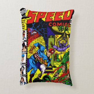 Almofada Decorativa Travesseiro SPEED Comics dos anos 40