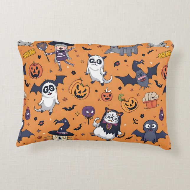 Almofada Decorativa travesseiros de halloween (Verso)